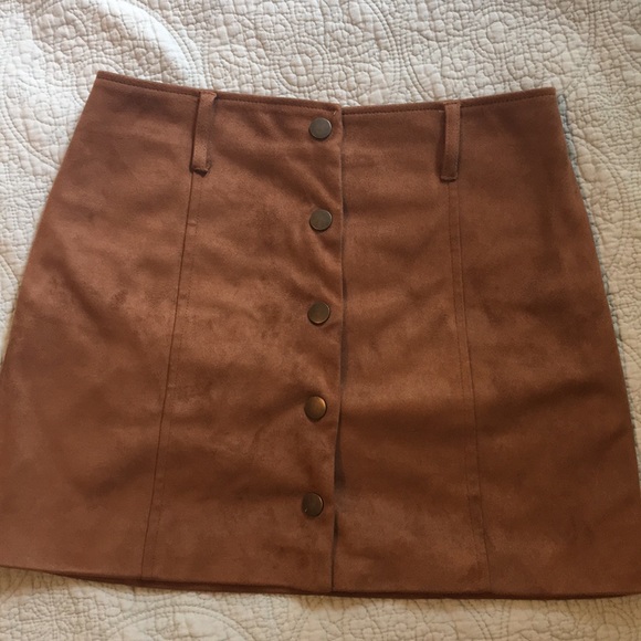 Button Skirt - Picture 1 of 2